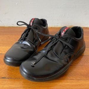 prada vibram trainers
